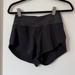 Outdoor voices shorts, black, size XS